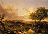 View of Boston by Thomas Cole